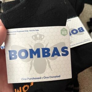 Bombas Black Kids Socks